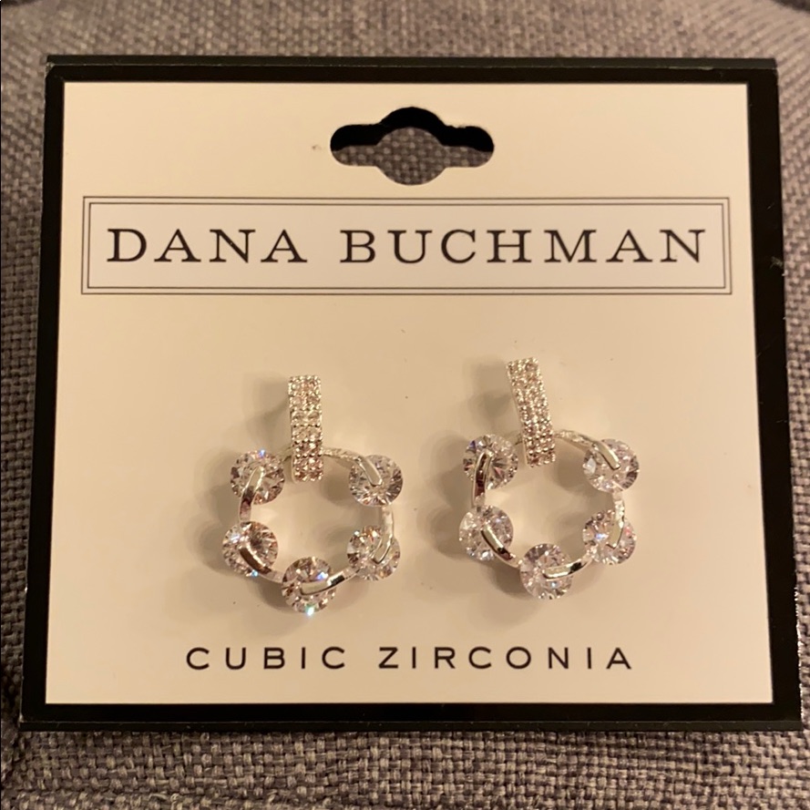 Dana Buchman Cubic Zrconia Earrings 18$